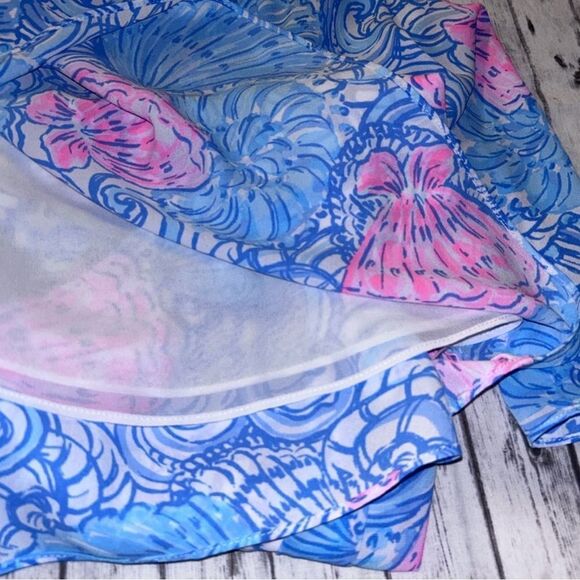 Lilly Pulitzer Marilina Tunic Dress Raising Shell - Picture 6 of 10